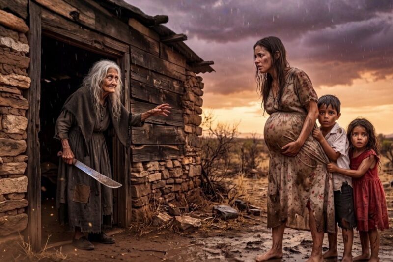 “I was waiting for you,” said the blind grandmother to the pregnant widow whom no one wanted to help.