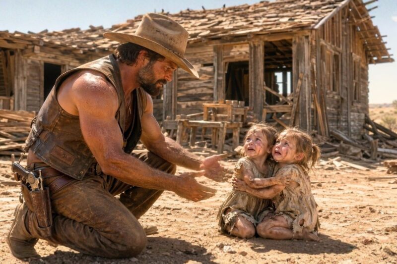 Abandoned in a dilapidated shack: “Please don’t abandon us…” The cowboy made a decision that changed everything.