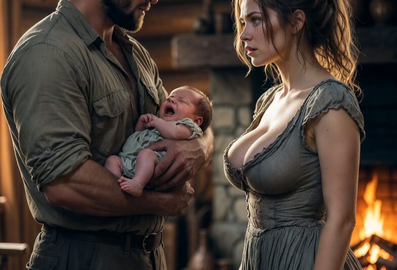 WIDOWED APACHE HELD A STARVING NEWBORN ALONE — UNTIL A STRANGER KNOCKED AND FED HIS CHILD