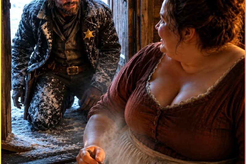 He Crawled Fifteen Feet Through Snow to Earn Her Stew—She Had No Idea He Was a Marshal