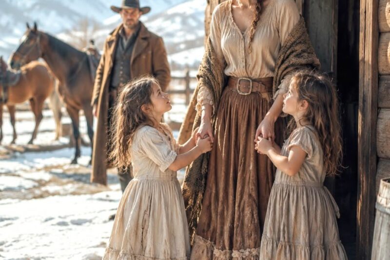 Two Barefoot Girls Took Her Hand in the Snow and Said Their Father Needed a Bride—She Only Asked for a Place to Be Still