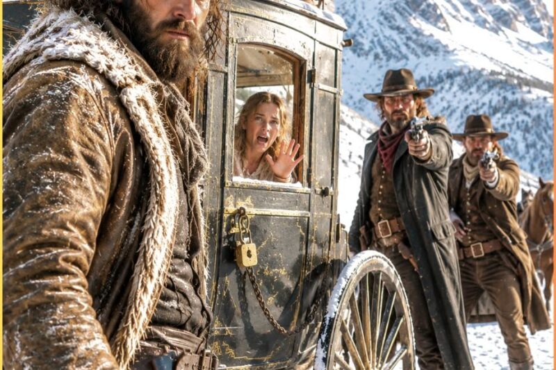 A Luxury Coach Was Padlocked Shut in a Wyoming Blizzard and Left to Kill the Woman Inside—The Mountain Man Who Stopped the Hired Guns Had Been Alone for 3 Years