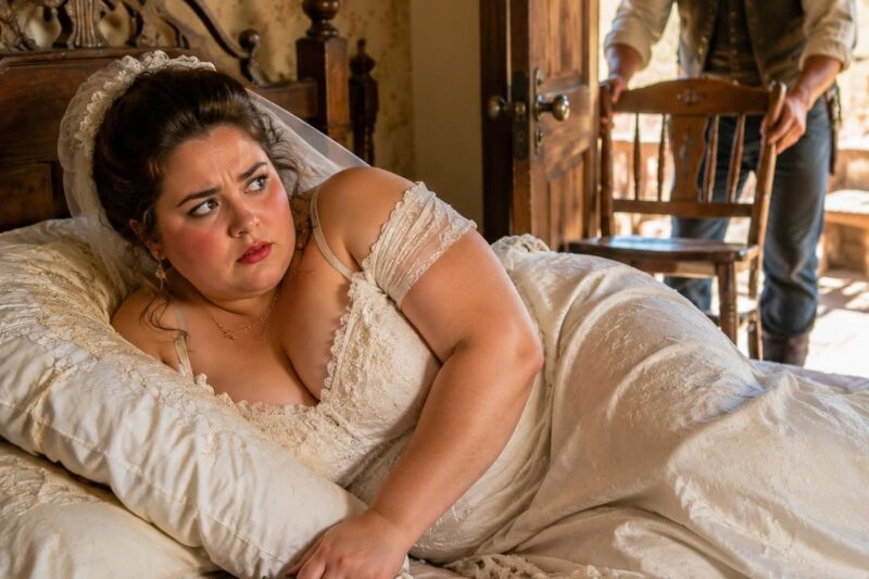 A bride hid a knife under her pillow — Then her new husband put a chair against her door