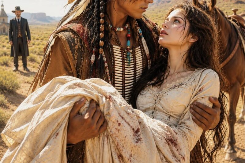 A preacher sold his daughter to pay a debt—But a Comanche warrior found her in the desert and said “Bodies are not traded for belonging here”