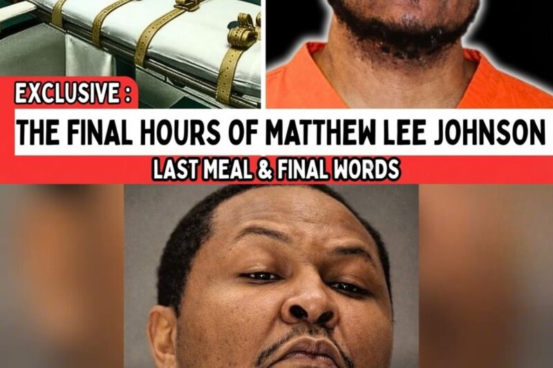 Inside The Final 24 Hours of Matthew Lee Johnson + Last Meal + Last Words |Texas Death Row Inmate