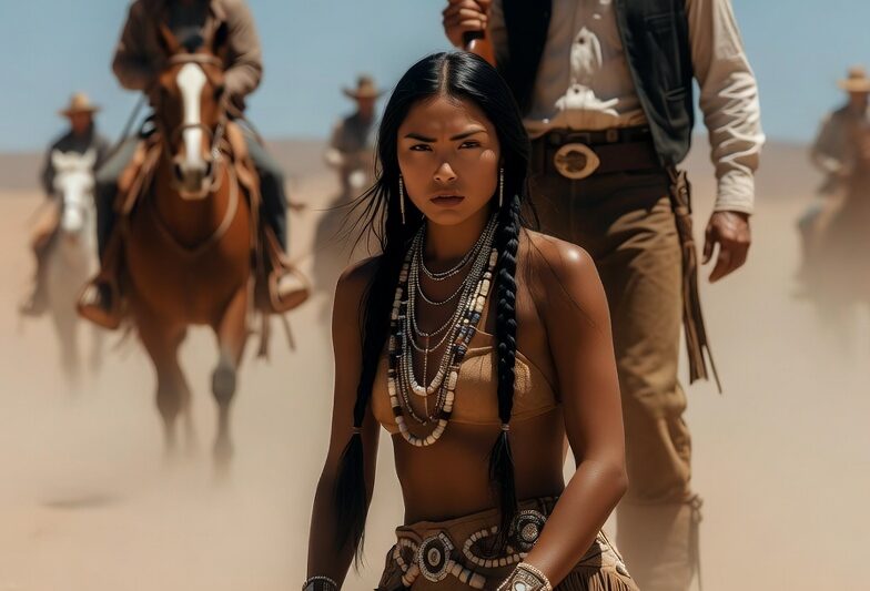 THE APACHE WOMAN WAS BOUND AND LEFT TO DIE — UNTIL THE MAN WHO FOUND HER GAVE HER SHELTER