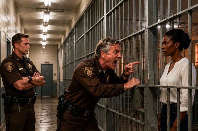 Cocky Sheriff Caged a Black Woman for “Attitude” — The Pentagon Called His Office 5 Minutes Later
