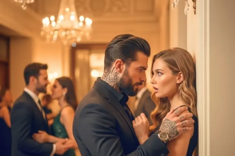 “Fake brother, Cara mia,” says the mafia boss – but in the end he chooses her.
