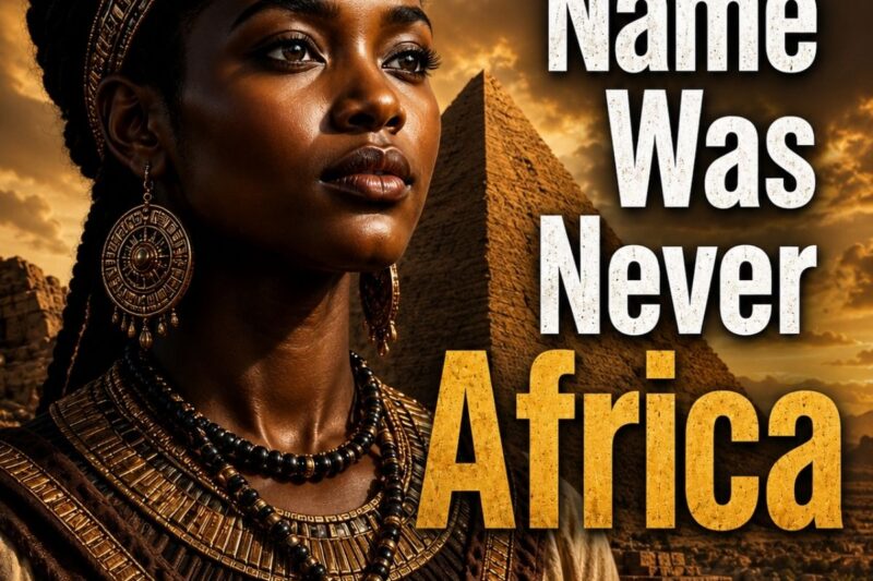 They Lied to You… Africa Is Not the Real Name of This Land