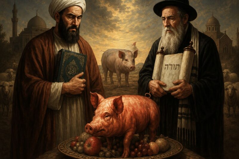 WHY DO JEWS AND MUSLIMS NOT EAT PORK, BUT CHRISTIANS DO?