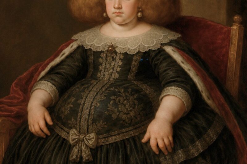 The condemned queen: Margaret Theresa and the deformity that destroyed her royal body.