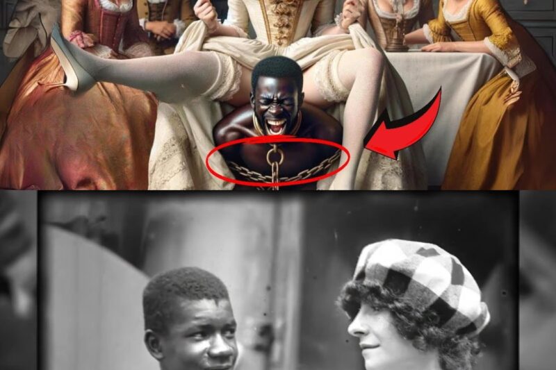 Filthy! Desperate White Mistresses Used Black 16-Year-Old Teenage Male Slaves During Nights!