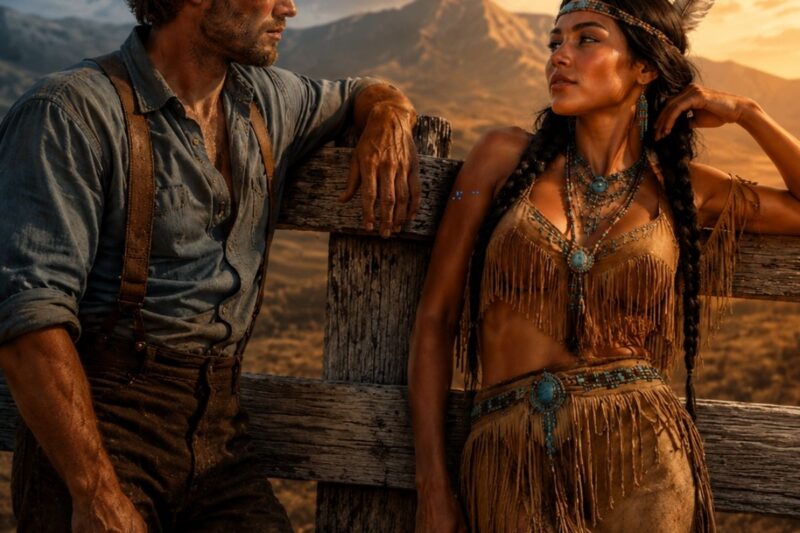 He Saved Her From the Storm, Asked Nothing — Then the Apache Woman Said: You Need a Woman Like Me