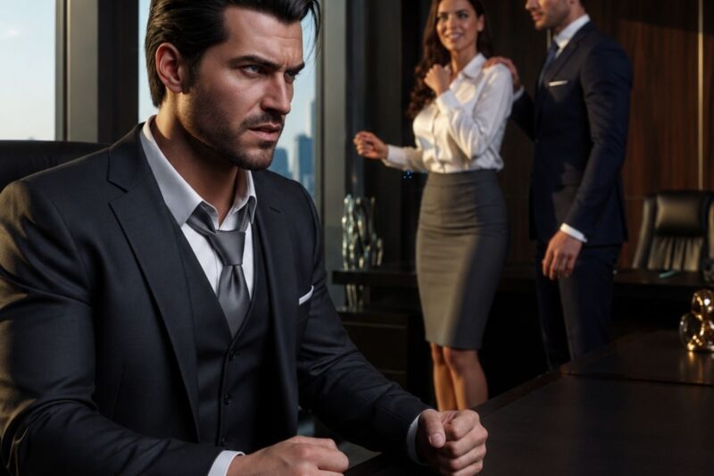 Another Man Called His Secretary Beautiful—She Thanked Him, and the Mafia Boss Snapped