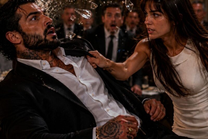 Waitress Yanked the Mafia Boss Under the Table — Seconds Before a Bullet Flew Past