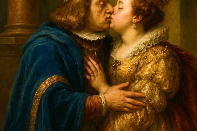 Incestuous kiss gave birth to a monster: scandal that sank the Spanish Empire.