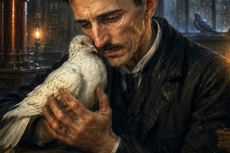 TESLA: How he INVENTED the 20th Century, but DIED A VIRGIN and in love with a DOVE!