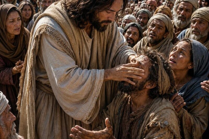 JESUS STILL OPENS BLIND EYES