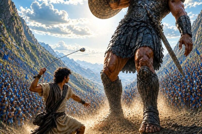 WHEN FAITH STANDS TALLER THAN GIANTS