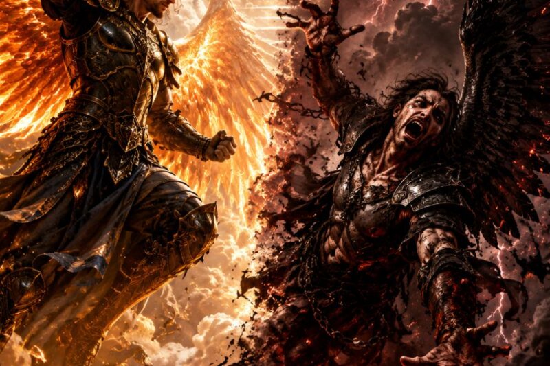 Where Was Jesus When Lucifer Rebelled?The Untold Truth