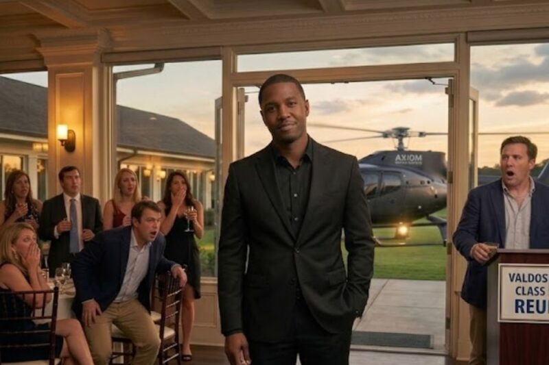 Bullies Invited “Broke Black Kid” to Humiliate Him at Reunion —But He Arrived by Private Helicopter