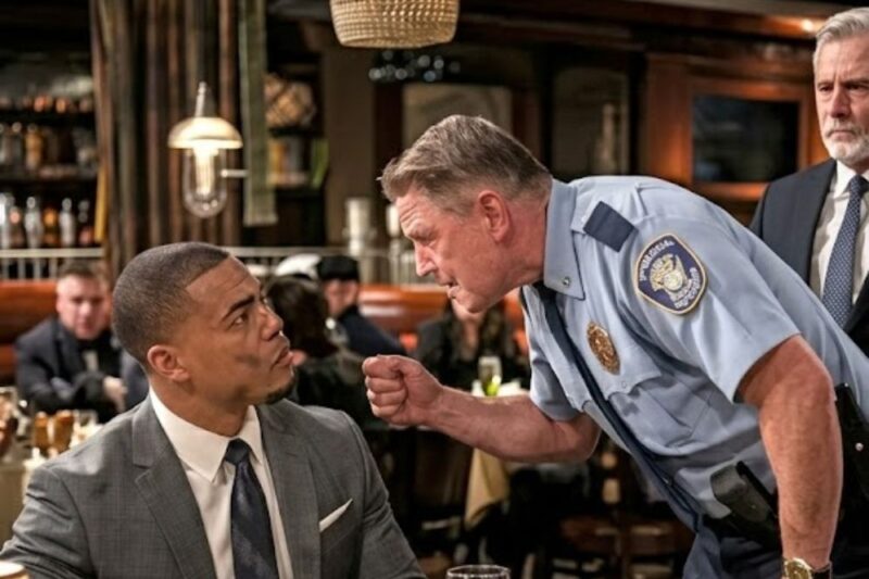Cop Tries to Arrest a Black Man at Dinner — Then His Admiral Stands Up Behind Him