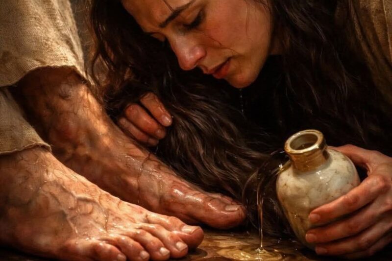 THE WOMAN WITH THE ALABASTER JAR: A STORY OF LOVE, TEARS AND FORGIVENESS