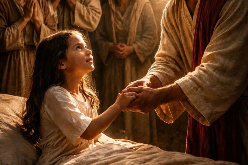 THE HAND OF JESUS STILL BRINGS LIFE