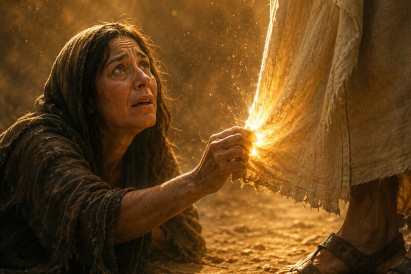 The Day a Broken Soul Touched Jesus and Was Never the Same