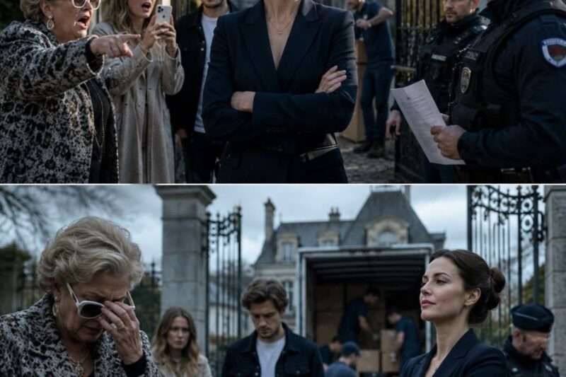 A few minutes after our divorce, my ex-husband’s family tried to move into my €4 million property in Le Vésinet—but the empty house, the locked gate, and my lawyer’s case thwarted all their plans…