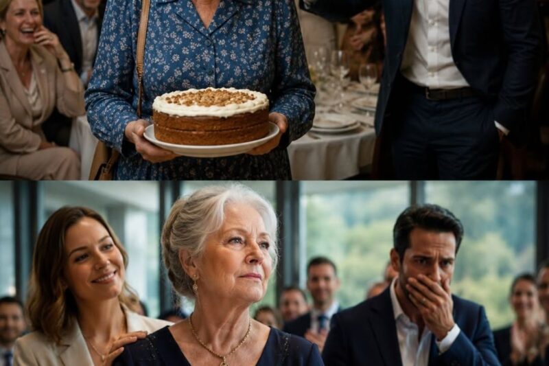 I arrived at the family lunch. My son-in-law, mockingly, shouted at the top of his lungs, “Watch out, the smelly cleaning lady has arrived!” As I turned to leave, my daughter grabbed my arm and whispered something in my ear… And everything changed…