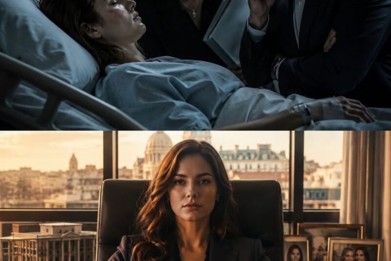 The first word Claire heard after three weeks in a coma was the one her mother-in-law whispered over her hospital bed: “Finally”.