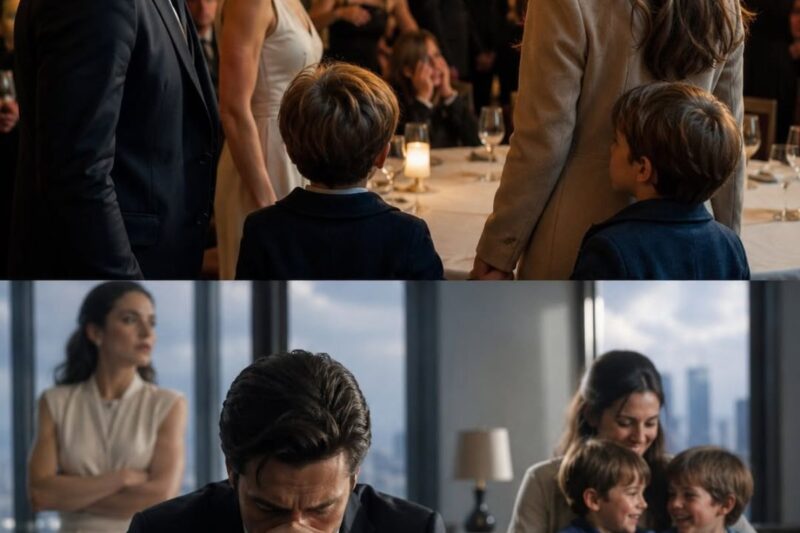 The man who had left me because he believed I couldn’t give him children found me six years later, holding hands with two five-year-old twins—his own sons. And as soon as his new wife spoke during dinner, all the lies that had destroyed our marriage were exposed.