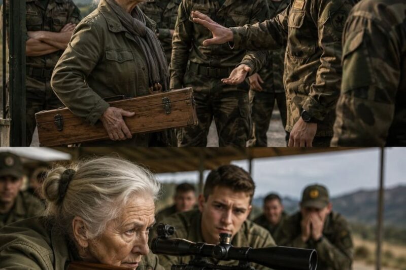 At 82 years old, Madeleine Roche was treated like a poor, lost old woman in front of 30 soldiers, even though she had come to the camp with the authorization that her own grandson had wanted to have withdrawn from her.