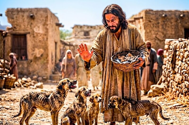 Why did Jesus say it was not good to give bread to dogs?