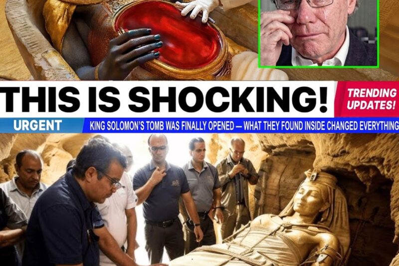 King Solomon’s Tomb Was Finally Opened — What They Found Inside Changed Everything
