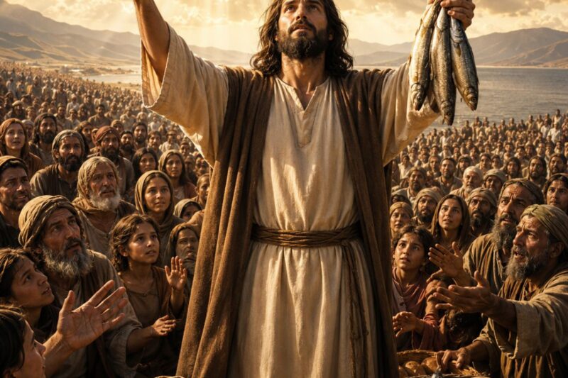 JESUS FEEDS THE 5000 — THE MIRACLE OF MULTIPLICATION FROM WHAT SEEMS TOO LITTLE