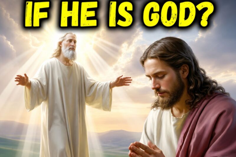 Why would Jesus pray to God if He was God? | Explaining a Biblical Mystery