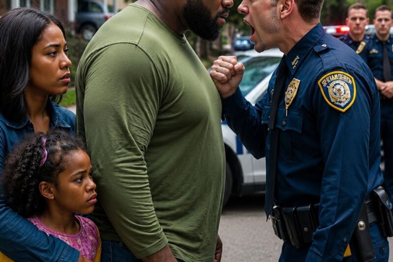 Cops Target Fat Black Man’s Family, Unaware He Is A Delta Force Commander