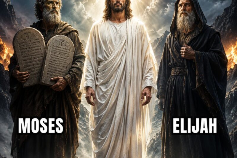 Jesus Met Moses and Elijah Before His Death… But Why Them?