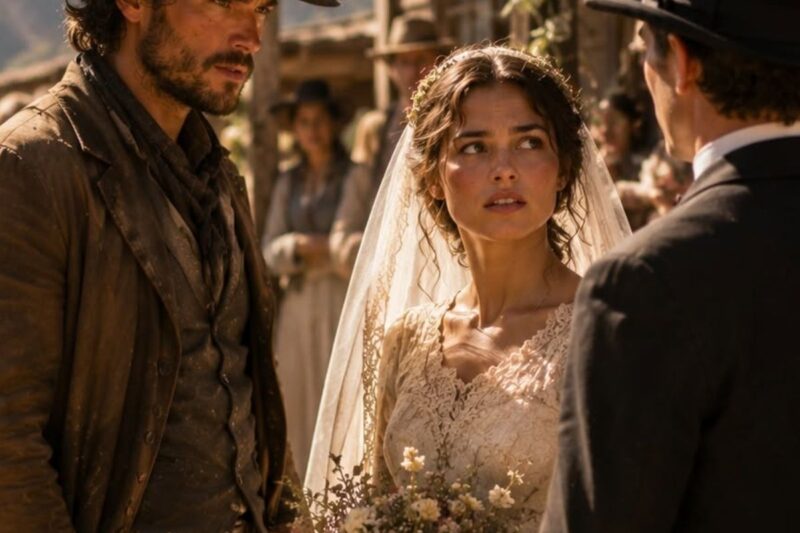 She Chose a Stranger as Her Groom — The Cowboy Asked, “Why Not the Man Standing Before You”