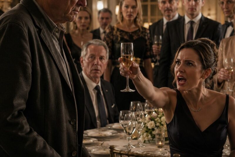 “The Old Man Can Stay In His Lane,” Said My Daughter-in-law During A Toast When I Arrived Late To…