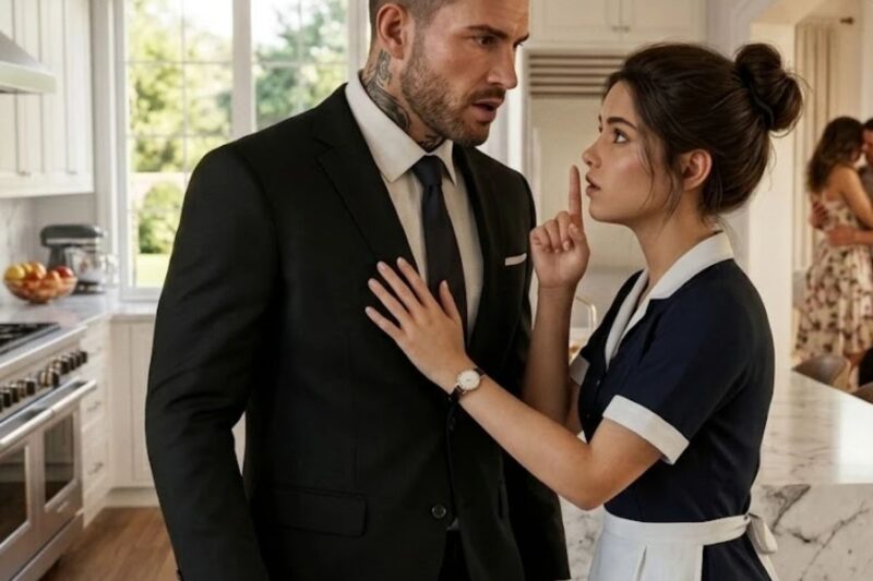 Mafia boss comes home early – maid whispers “Stay quiet”… the reason shocks him