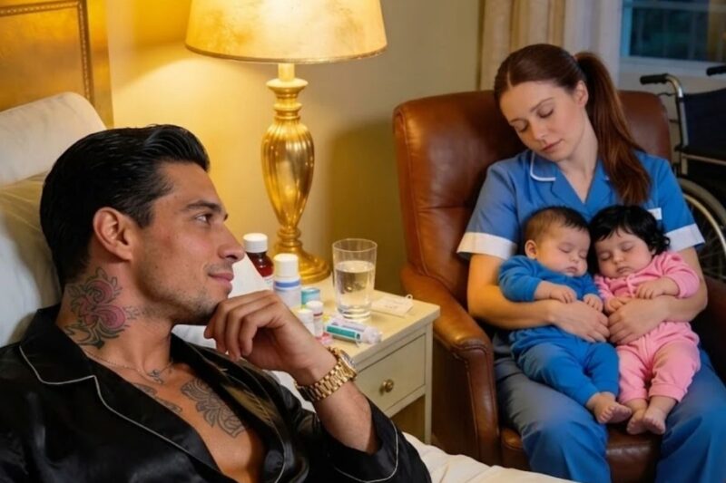 A paralyzed mafia boss never smiles – until he sees his exhausted maid beside him.