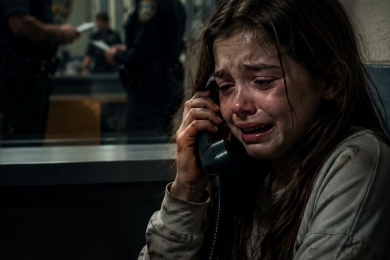 My Granddaughter Called Me Sobbing From the Police Station: “Grandpa…My Stepmother Locked Me Up…