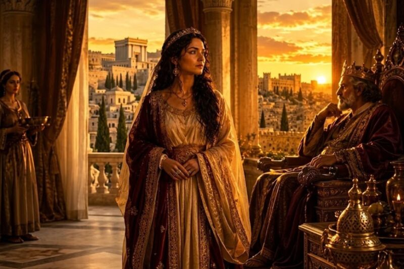 This was the life of Abishag in the palace of King David | 970 BC | David’s concubine
