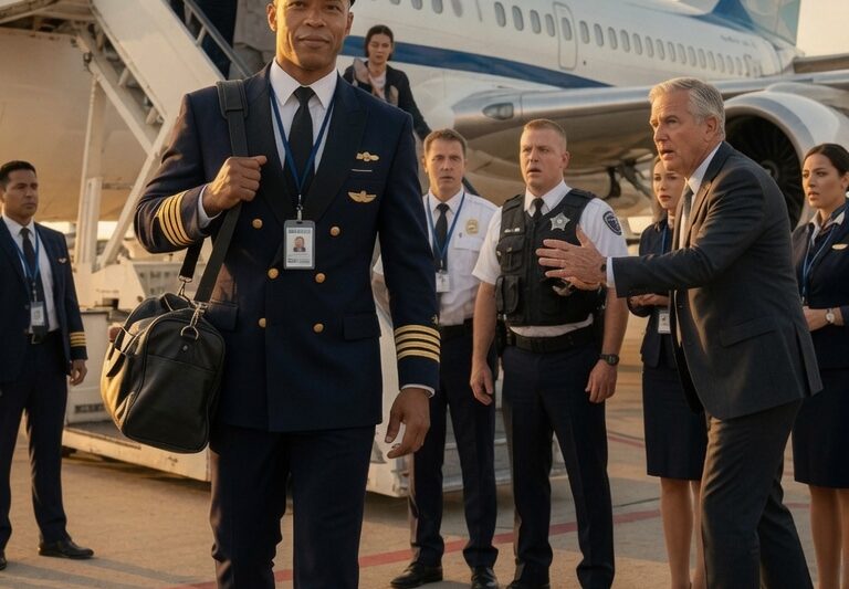 Arrogant Cop Detains Black Pilot Boarding His Own Plane—Airline Fires Security Agency, $11M Lawsuit