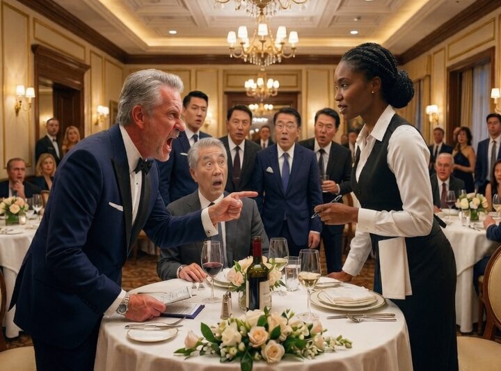 Millionaire Bet $100K a Black Waitress Can’t Speak Chinese — Her Reply Makes the Whole Room Stand Up