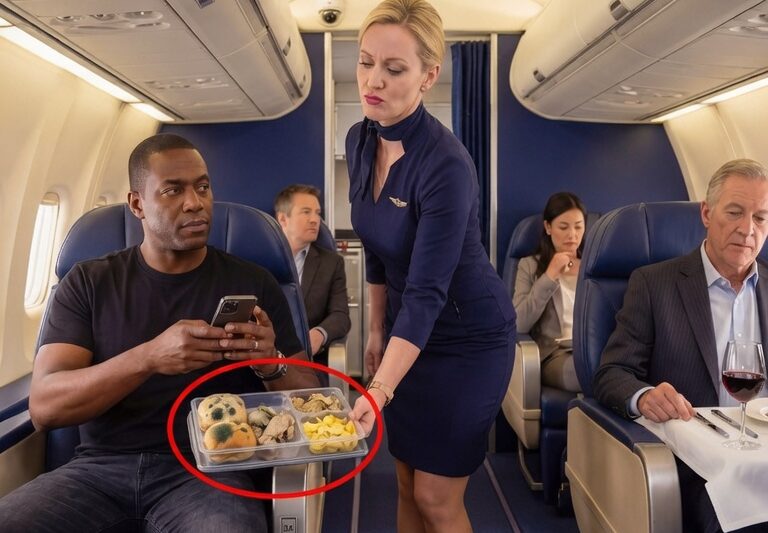 Flight Attendant Gave a Black CEO Moldy Food on Purpose — Before Landing, She Was Fired