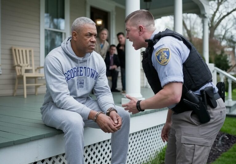 Racist Cop Handcuffs Black Man Sitting on His Porch — He’s a Federal Magistrate